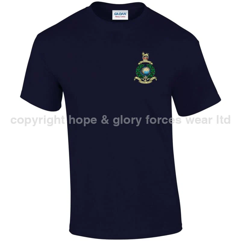 Royal Marines Units Embroidered T-Shirt - Image 7