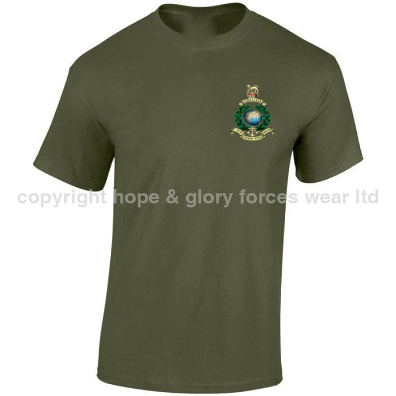 Royal Marines Units Embroidered T-Shirt - Image 8