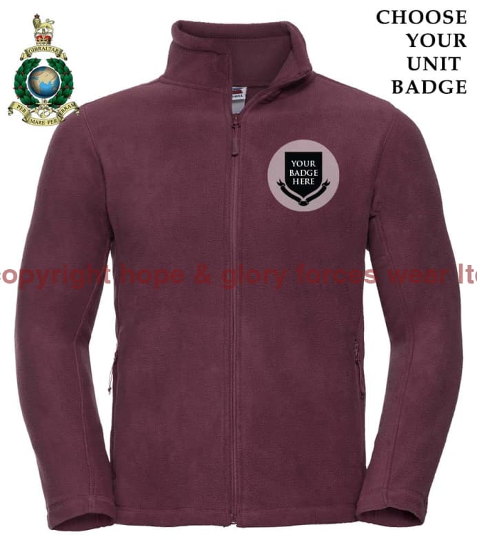 ROYAL MARINES UNITS Outdoor Fleece Jacket - Image 3