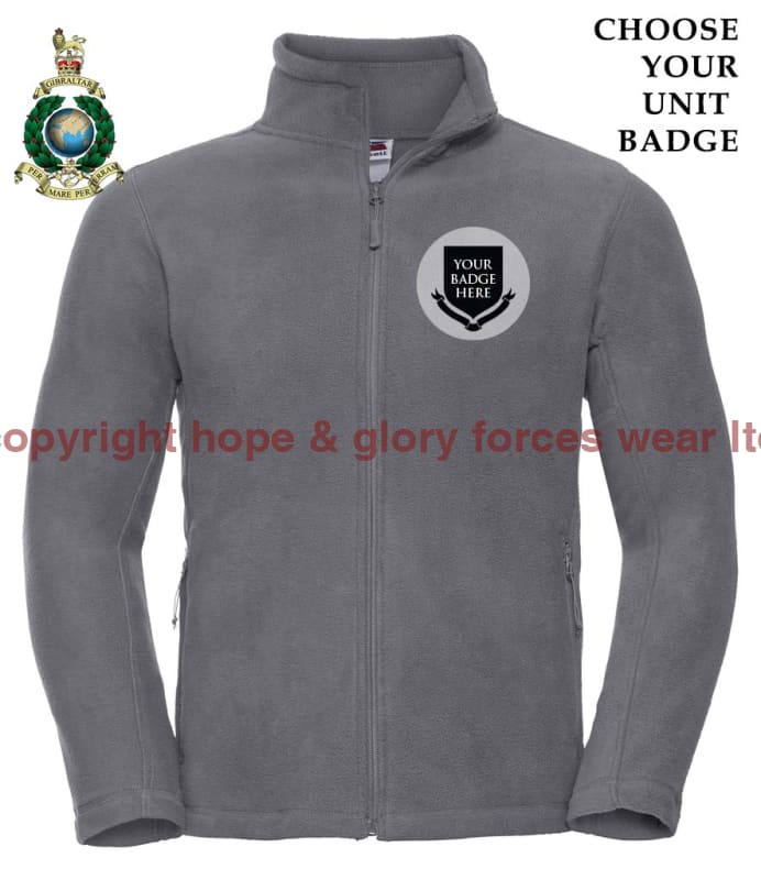 ROYAL MARINES UNITS Outdoor Fleece Jacket - Image 5