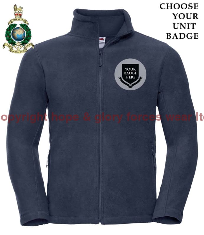 ROYAL MARINES UNITS Outdoor Fleece Jacket - Image 6