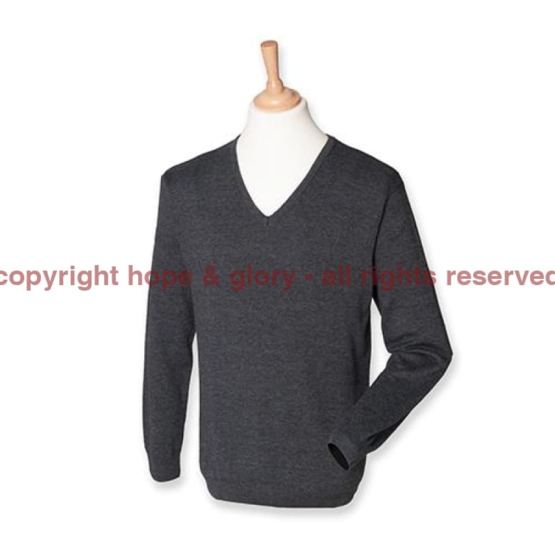 Royal Navy UNITS Lightweight V Neck Sweater (Choose your Navy Logo) - Image 3