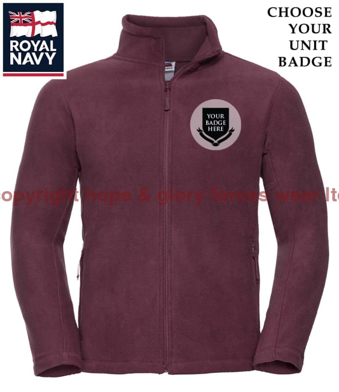 ROYAL NAVY UNITS Outdoor Fleece Jacket - Image 4