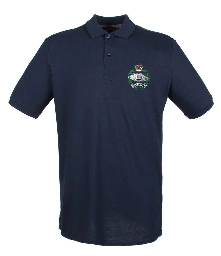 Royal Tank Regiment RTR Embroidered Pique Polo Shirt - Image 5