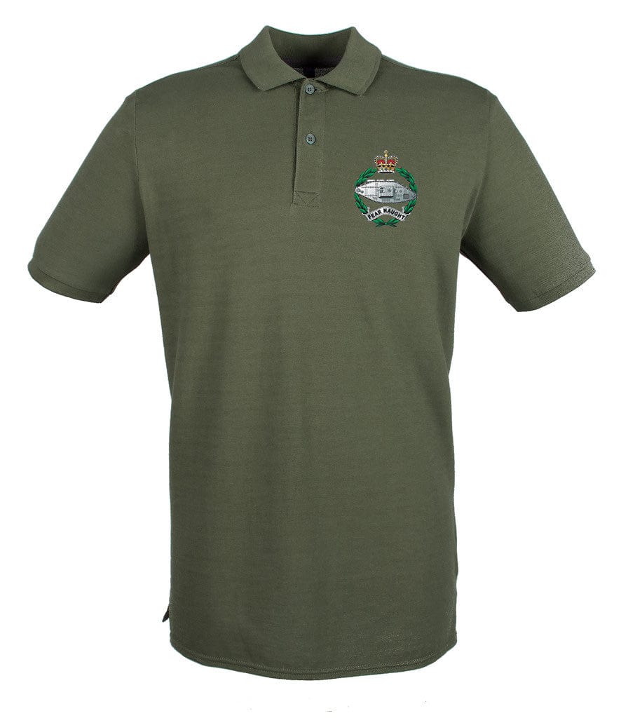 Royal Tank Regiment RTR Embroidered Pique Polo Shirt - Image 6