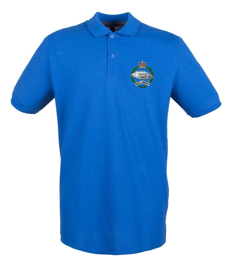 Royal Tank Regiment RTR Embroidered Pique Polo Shirt - Image 8