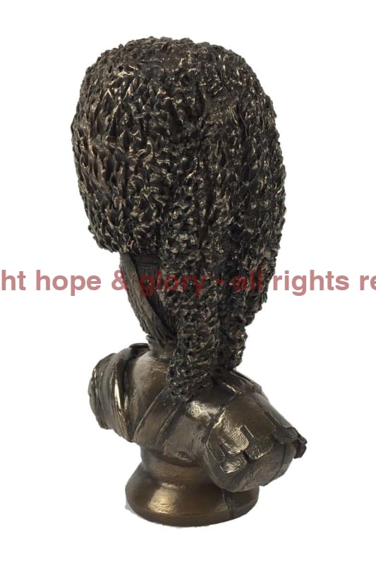 Scots Guard Pipe Major Bronze Military Statue - Image 4