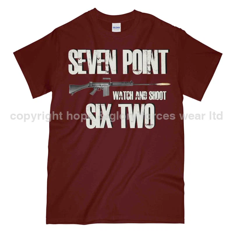 Seven Point Six Two SLR Rifle Printed T-Shirt - Image 5