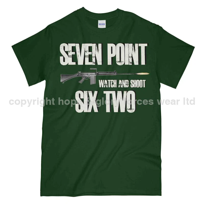 Seven Point Six Two SLR Rifle Printed T-Shirt - Image 6