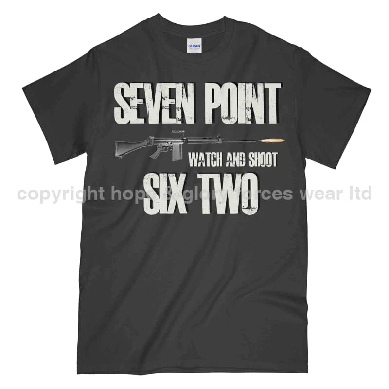 Seven Point Six Two SLR Rifle Printed T-Shirt - Image 9