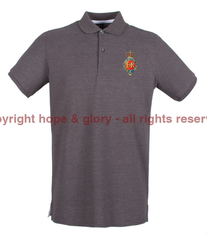 The Household Cavalry Embroidered Pique Polo Shirt - Image 4