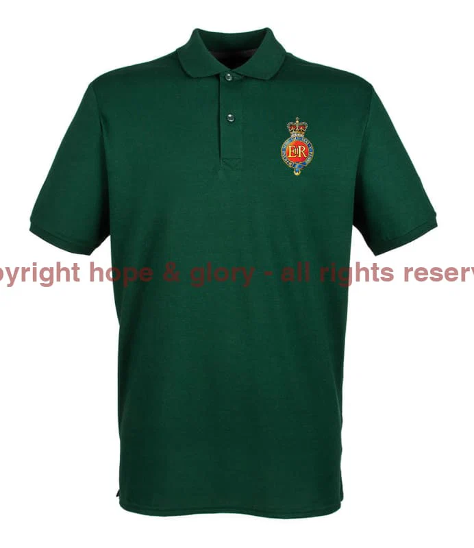 The Household Cavalry Embroidered Pique Polo Shirt - Image 7