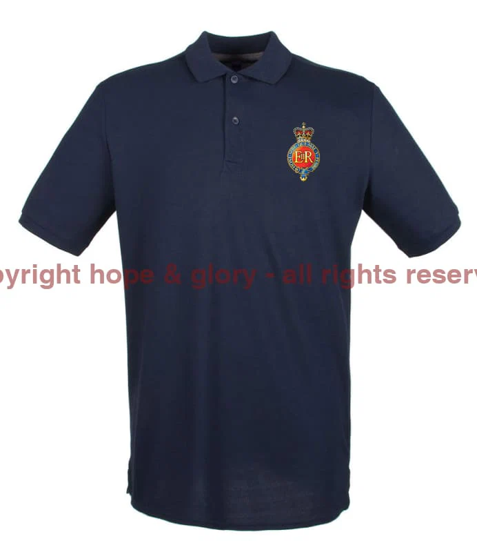 The Household Cavalry Embroidered Pique Polo Shirt - Image 9