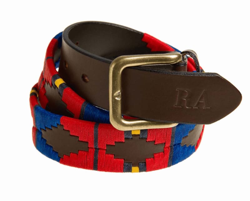 Royal Artillery Leather Polo Belt - Image 3