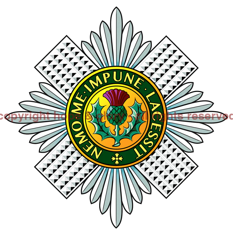 The Scots Guards Beanie Hat - Image 6