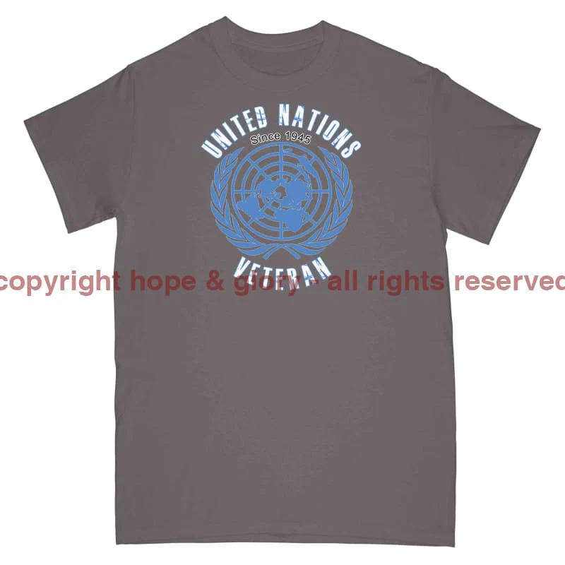 United Nations Veteran Printed T-Shirt - Image 10