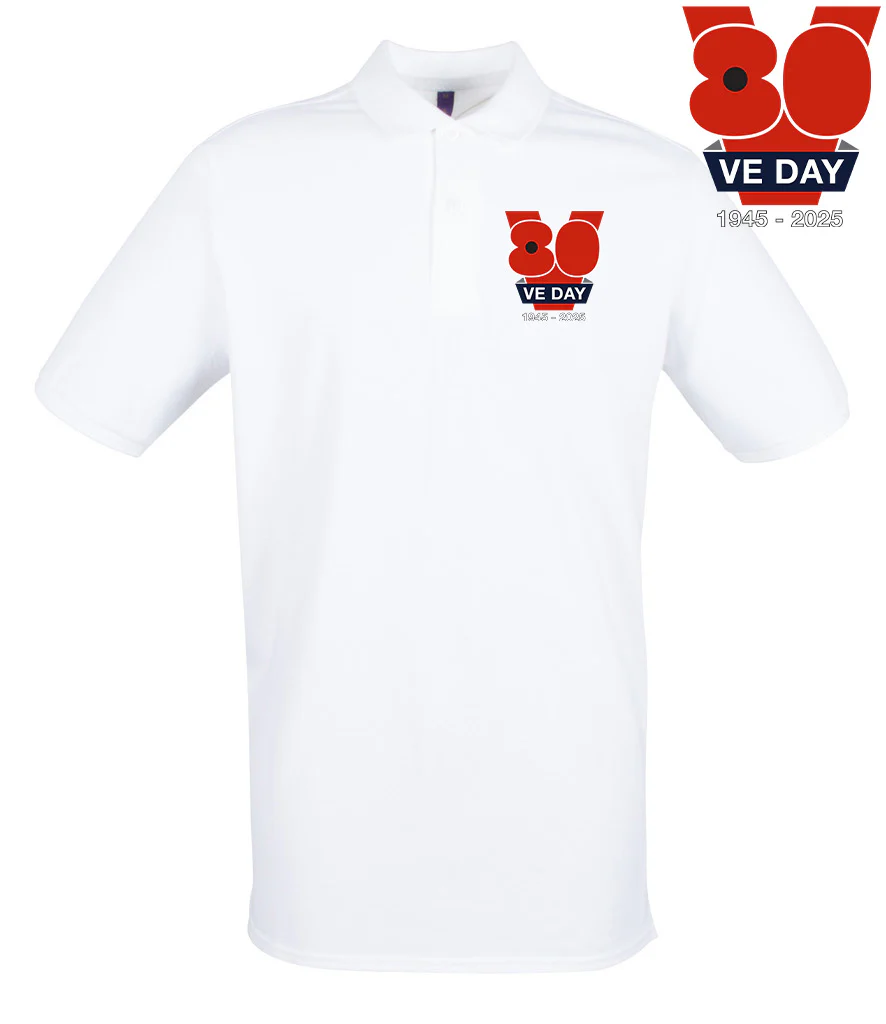 VE DAY 80 Commemorative Polo Shirt - Image 8