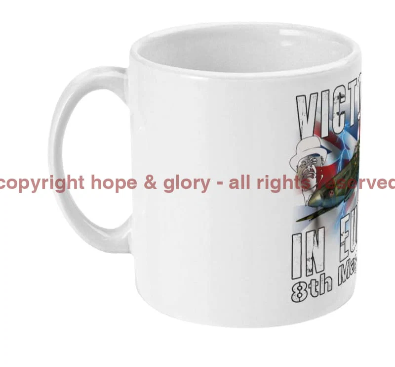 VICTORY IN EUROPE 75 Commemorative Ceramic Mug - Image 2